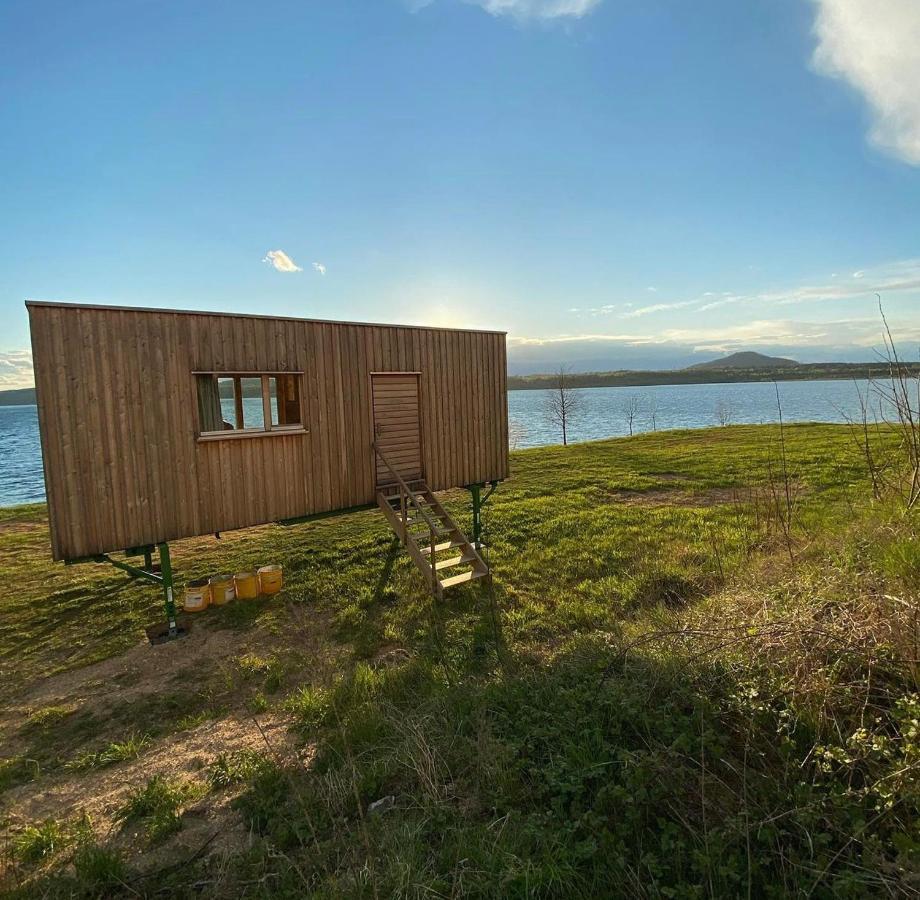 Villa Larix-Das Vollholzhaus Direkt Am Berzdorfer See Gorlitz Bagian luar foto