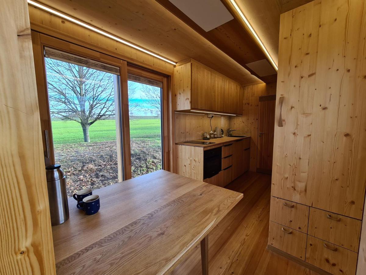 Villa Larix-Das Vollholzhaus Direkt Am Berzdorfer See Gorlitz Bagian luar foto